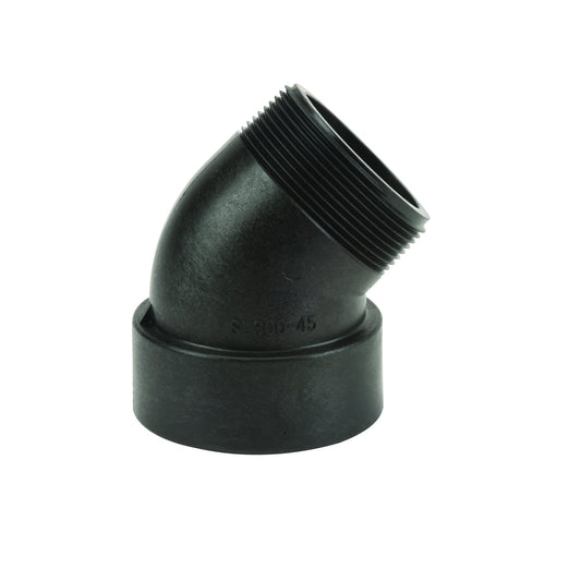 Banjo SL300-45 — 3" 45 Degree Poly Street Elbow
