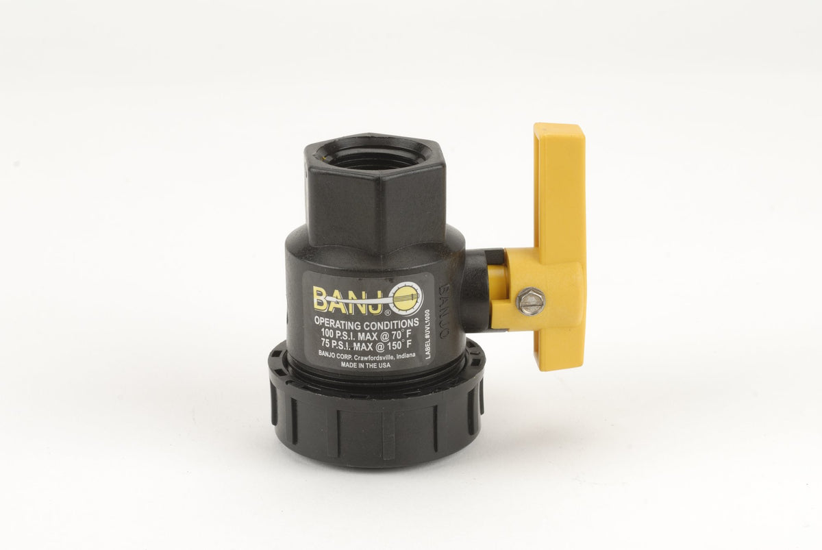 Banjo UV075FP — 3/4" Full Port Single Union Valve