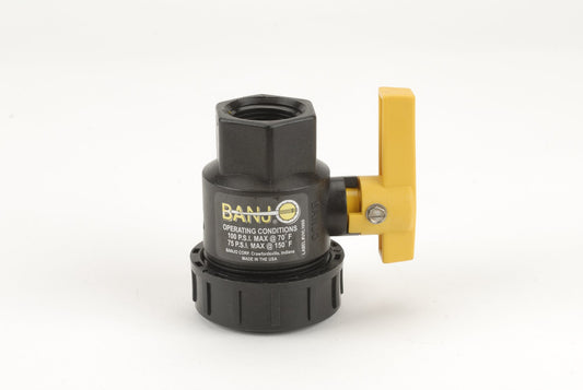 Banjo UV075FP — 3/4" Full Port Single Union Valve