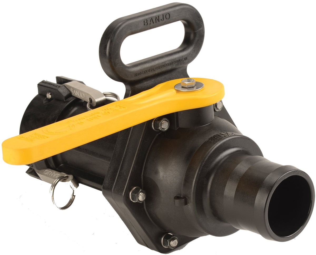 Banjo VSBHB305FP — 3" Full Port Easy-Fill Valve With Handle