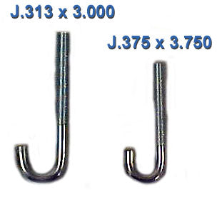 Ace Roto-Mold J.625 x 7.000 — J-Bolts