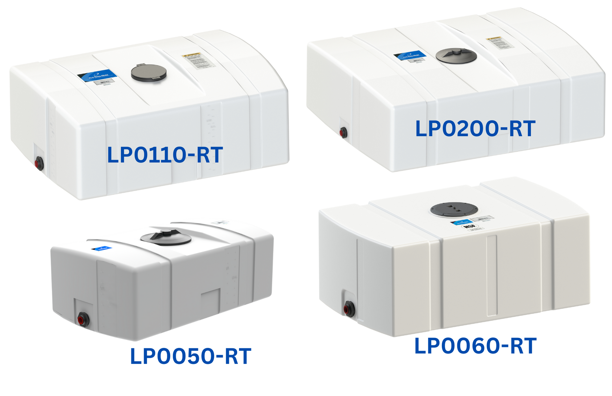Ace Roto-Mold LP0500-HT — Low Profile Tanks