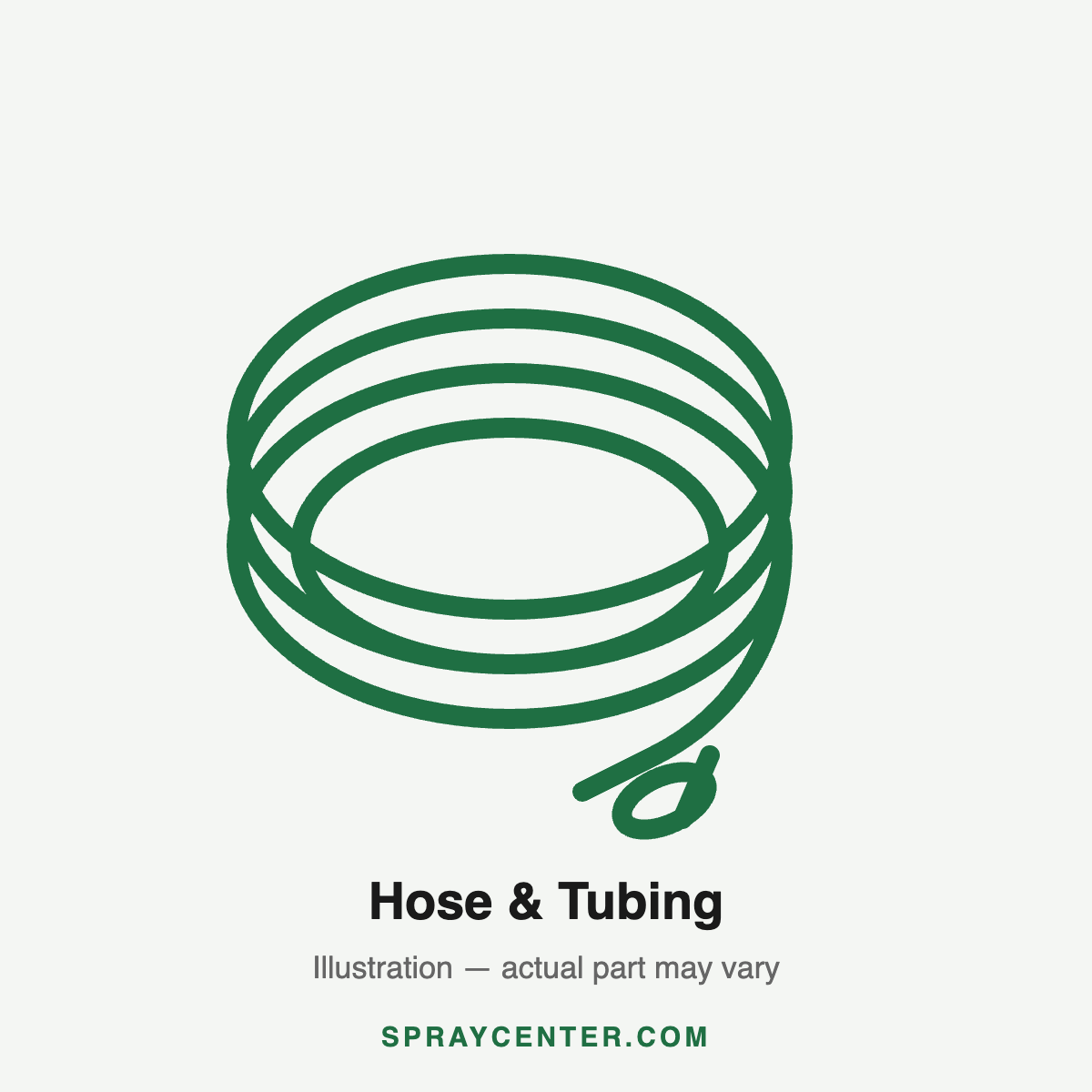 House of Hose PT240025 1/4" ID brake hose — category illustration, actual part may vary