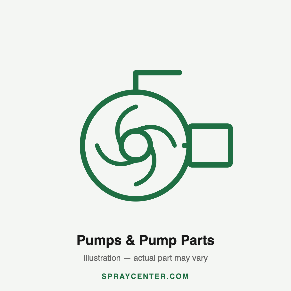 Hypro 2500-0112C — Motor Hydraulic HM2 (-8-8) (category illustration, actual part may vary)