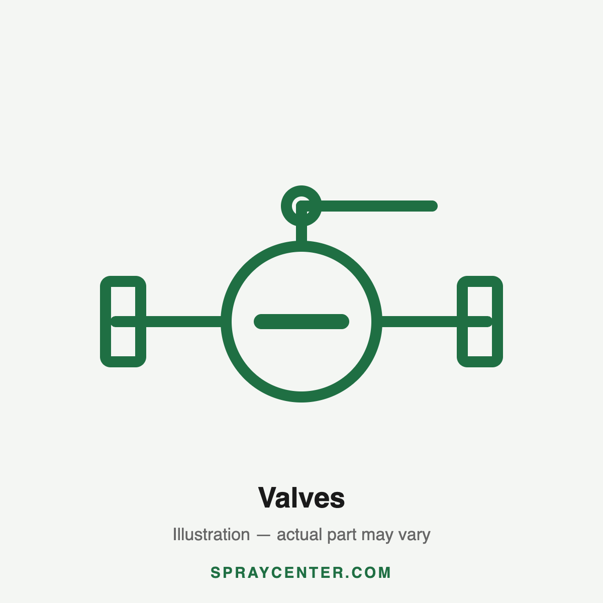 TeeJet B346BR-25-03D — 3RPM 6SEC Regulator 1-1/4 (category illustration, actual part may vary)