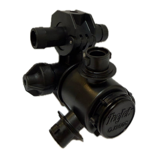 TeeJet QuickJet QJ363C 3-outlet nozzle body, 3/4 inch nylon
