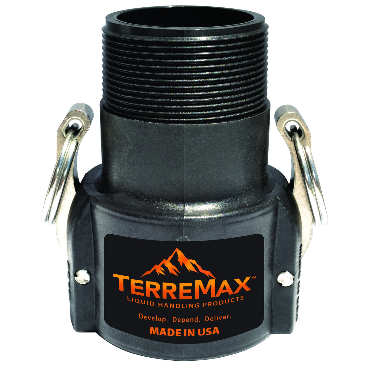Green Leaf 075B — Cam Lock (B) 3/4" Female Coupler x 3/4" Male NPT