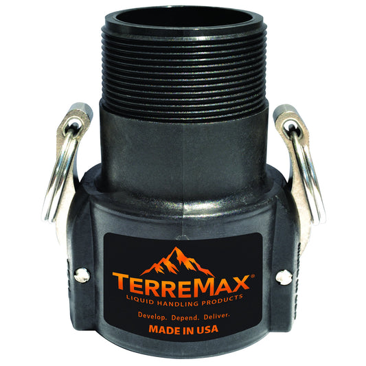 Green Leaf 300B — Cam Lock (B) 3" Female Coupler x 3" Male NPT