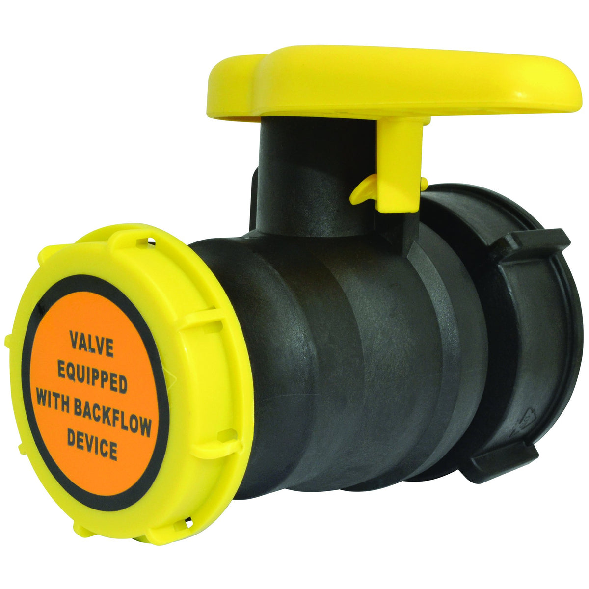 Green Leaf BCF75C — IBC VALVE 2" CAM VITON SEAL YELLOW CAP 75mm COLLAR THREAD