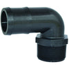 Green Leaf HB07510090 — Elbow 3/4" Male NPT x 1" Hose Barb