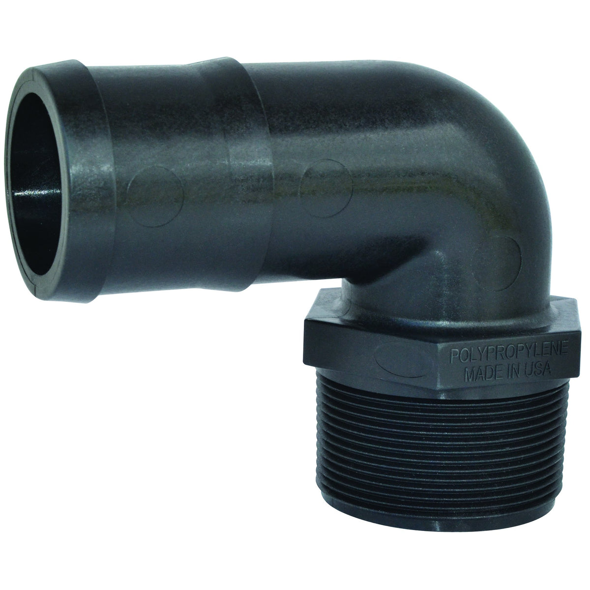 Green Leaf HB07590 — Elbow 3/4" Male NPT x 3/4" Hose Barb