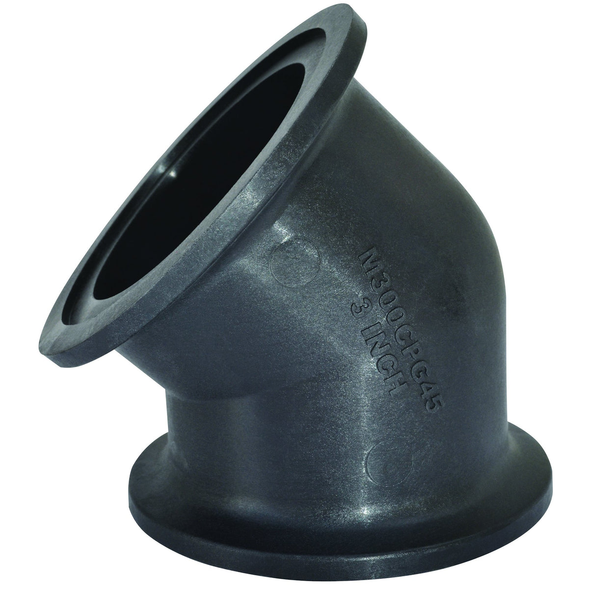 Green Leaf M300CPG45 — Manifold Flange 45 Degree Elbow 3" Flange x 3" Flange