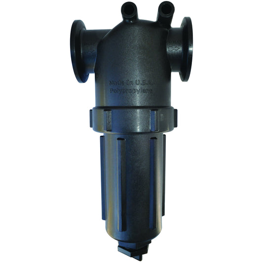 Green Leaf MLST15030 — Line Strainer 'T' 2" Flange- 30 Mesh Stainless Steel