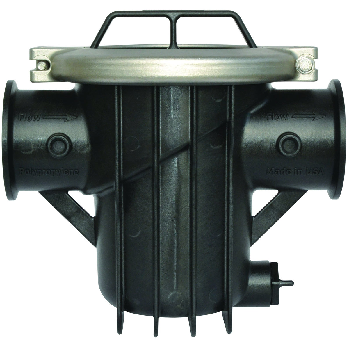 Green Leaf MLST30020 — Line Strainer 'T' 3" Manifold With 20 Mesh Stainless