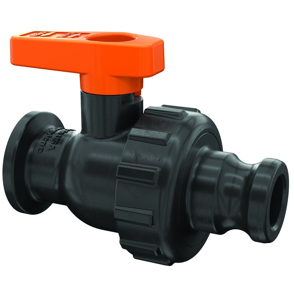 Green Leaf MSUF100E — Manifold Flange Valve 1" Flange x 1" Male Adapter