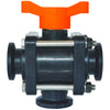 Green Leaf MV100BL — 1" 3Way Bottom Load Manifold