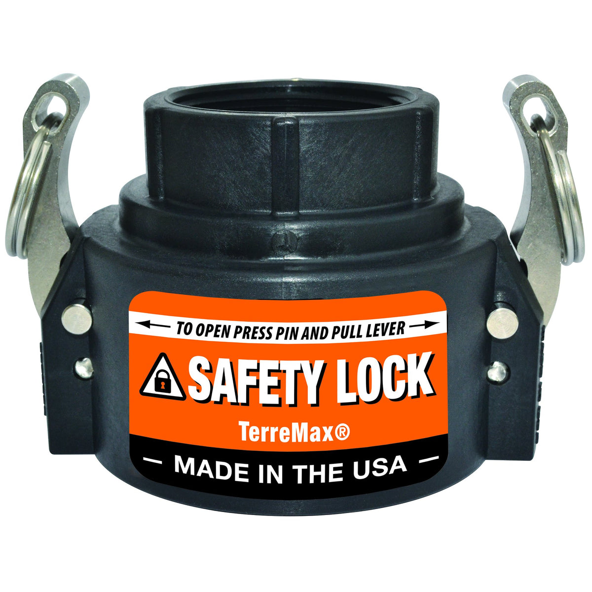Green Leaf SAF300200D — Safety Cam Lock (D) 3" Female Coupler x 2" Female NPT