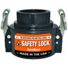 Green Leaf SAF300200D — Safety Cam Lock (D) 3" Female Coupler x 2" Female NPT