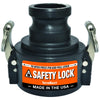 Green Leaf SAF300B200A — Safety Cam Lock (Ba) 3" Female Coupler x 2" Male