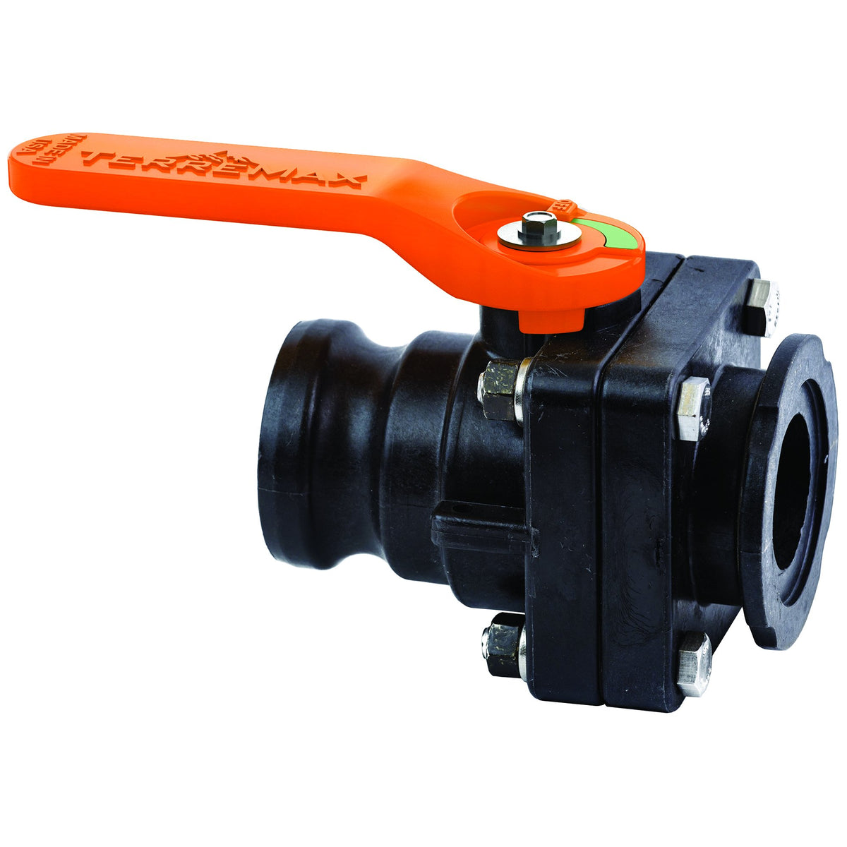 Green Leaf VSF200CF — Ball Valve Short Series Standard Port 2" Male Adapter x 2" Flange