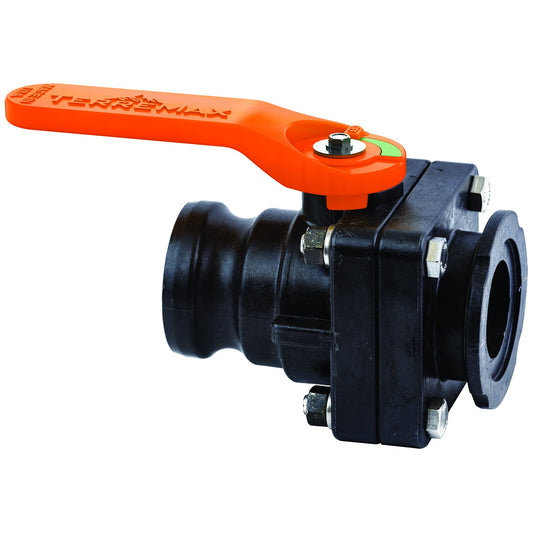 Green Leaf VSF200CF — Ball Valve Short Series Standard Port 2" Male Adapter x 2" Flange