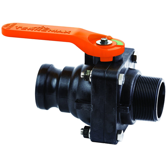 Green Leaf VSFMT204FP — Ball Valve Short Series Full Port 2" Male Adapter x 2" Male NPT