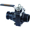 Green Leaf VSFMT204HSFP — Ball Valve Stainless Steel Short Series Full Port 2" Male Adapter x 2" Male NPT